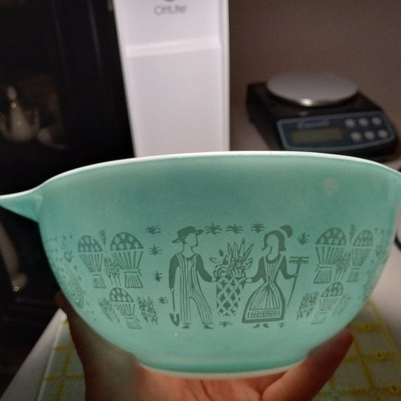 Vintage Pyrex 442 Amish and Farm Scene - Picture 7 of 9